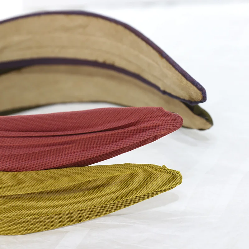 Yucat New Design Fashion Girls Hair Accessories Hoop Pure Fabric Forehead Hairband Plain Knot Headbands For Women