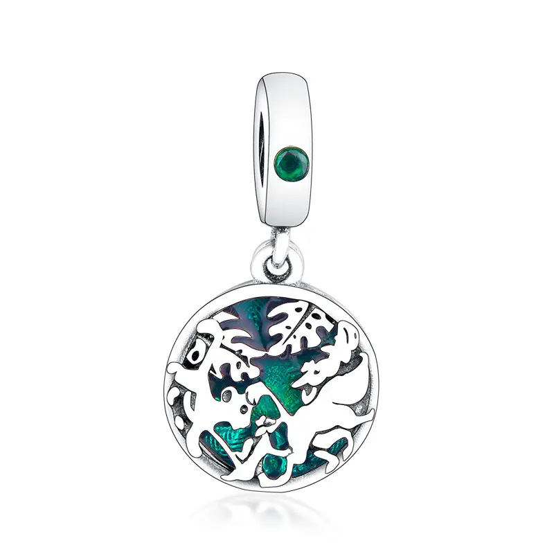 

Hot Sales Wholesale 925 Sterling Silver Animal Enamel Pendant Beads Charm For Bracelet Necklace