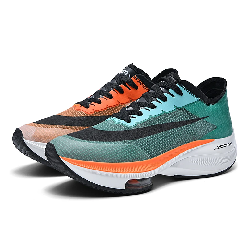

2021Explosive Alphafly Marathon Air Zoom Cushion Shoes In Stock Air Outsole For Men Casual Gym Shoes Trainers Running Sneakers, Mandarin duck, white ice blue, orange, gray, green