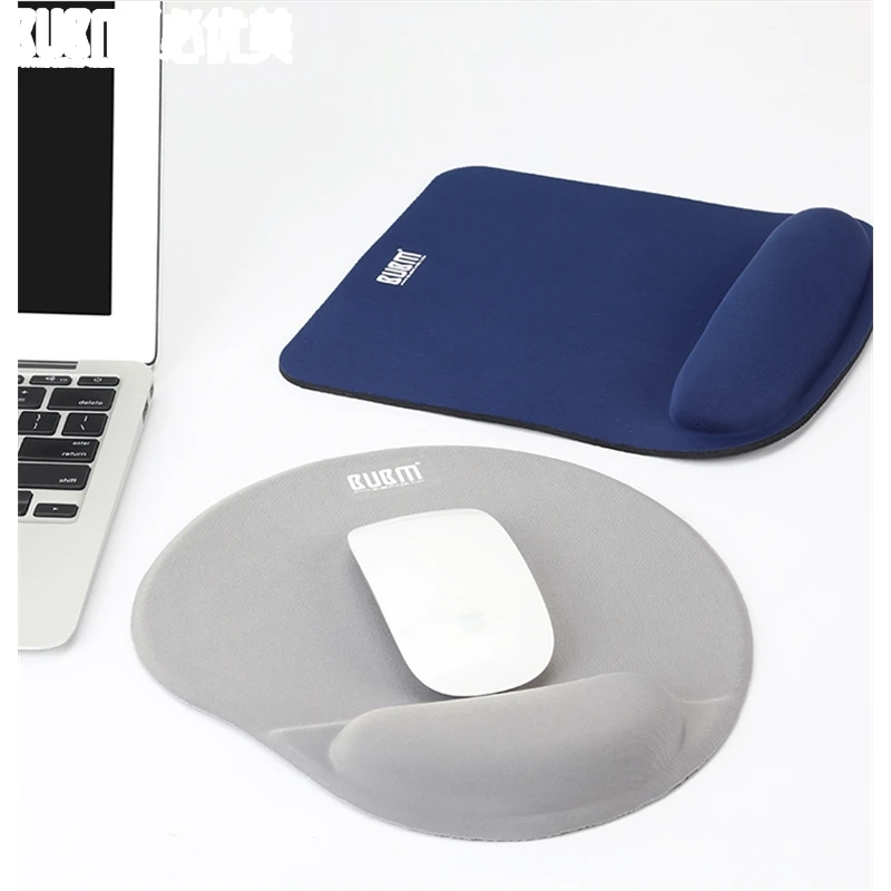 

BUBM Shenzhen Supplier Gel Mouse Pad Mousepad with Wrist Rest, Black,blue,rose red,gray,green