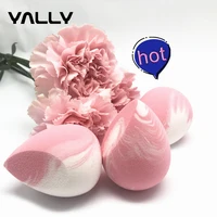 

2020 newest softest marble color makeup sponge powder puff latex free marble beauty make up sponge private label blender