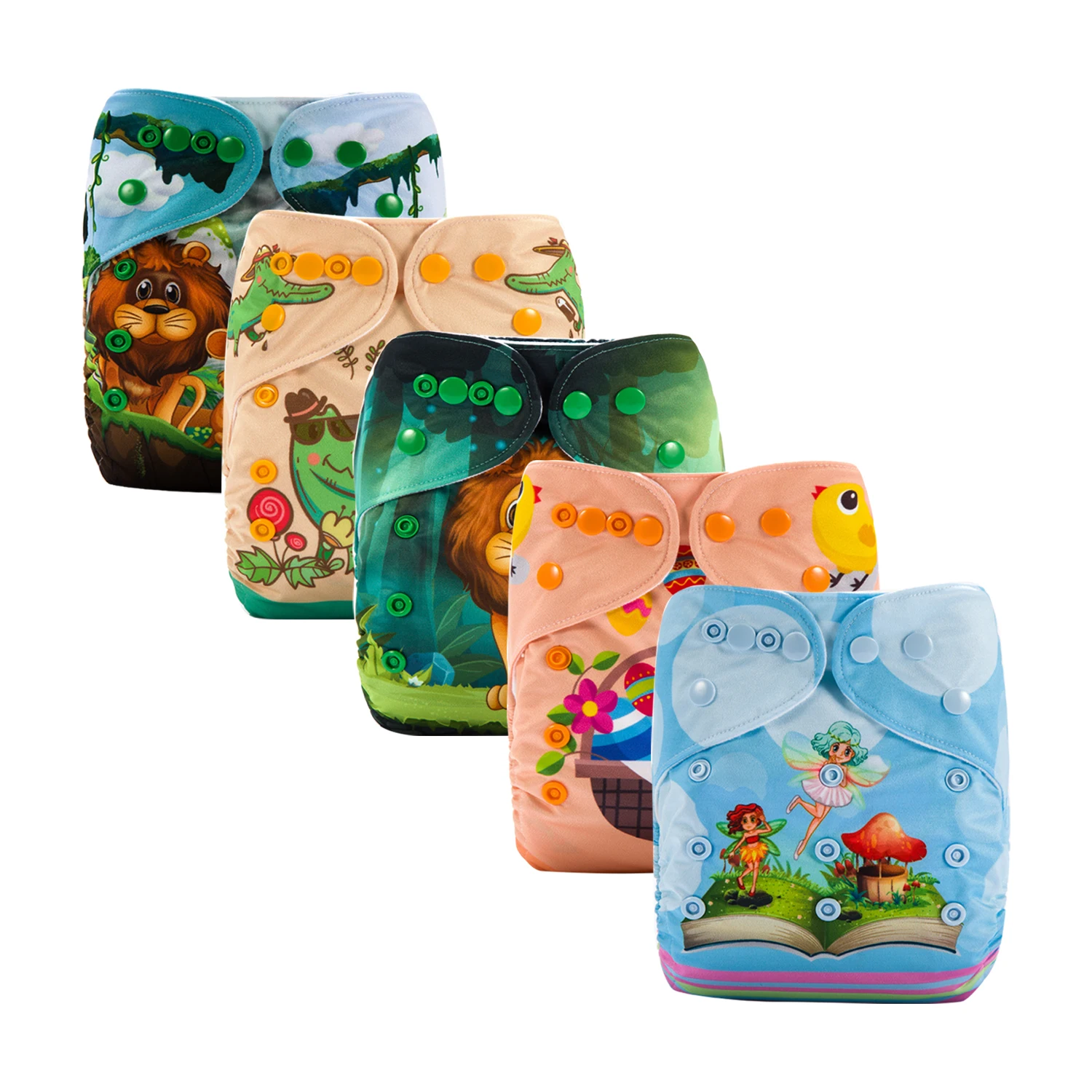 

Wholesale Washable Adjustable Reusable Nappies Baby Diaper Pants