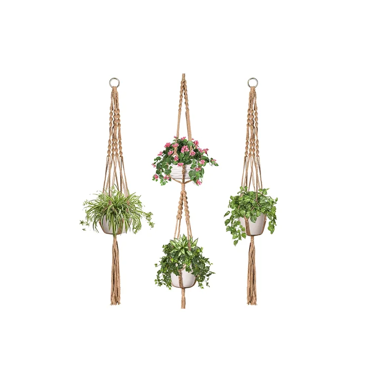 

indoor or outdoor plant holder handmade using for greenhouse, garden, White