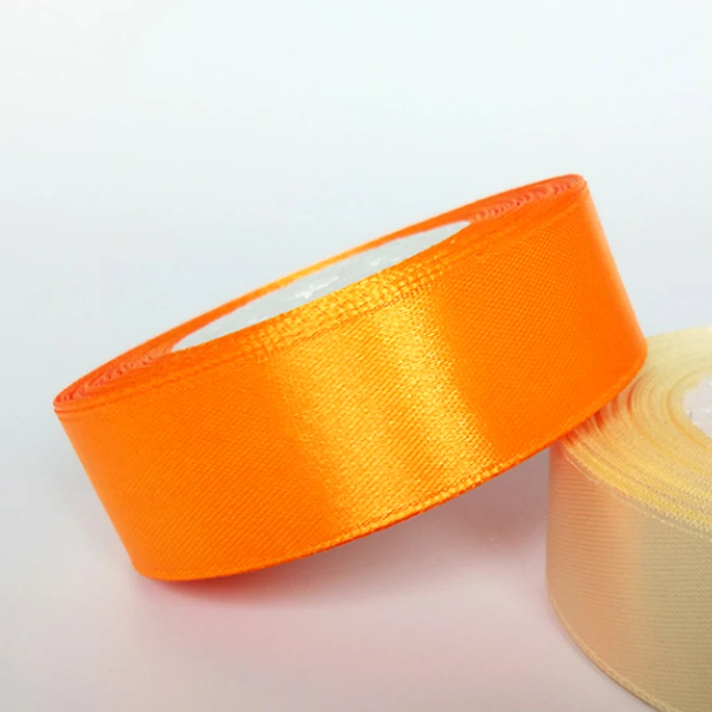 

wholesale 100% polyester white satin ribbon 25 mm, Color card