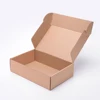 Custom Printed Clothing Shoes Recycled Folding Gift Brown Kraft Paper Corrugated Packaging Box