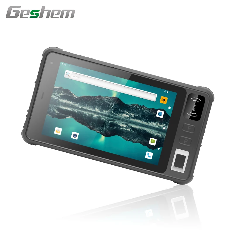

High Quality 8 Inch Octa-Core 4G+64G Android Rugged Tablet Industrial Tablets Touchscreen 1000Nits, Black