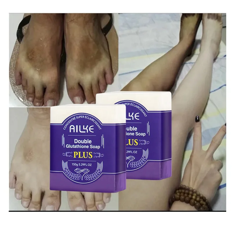 

Ailke Double Glutamax 7 Days Organic Full Body Lightening And Whitening Soap For Sensitive Skin