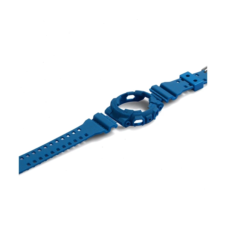 

Woven design Resin Rubber 16mm Watch Band gshock GD 120 100 GA 110 strap and bezel, Optional