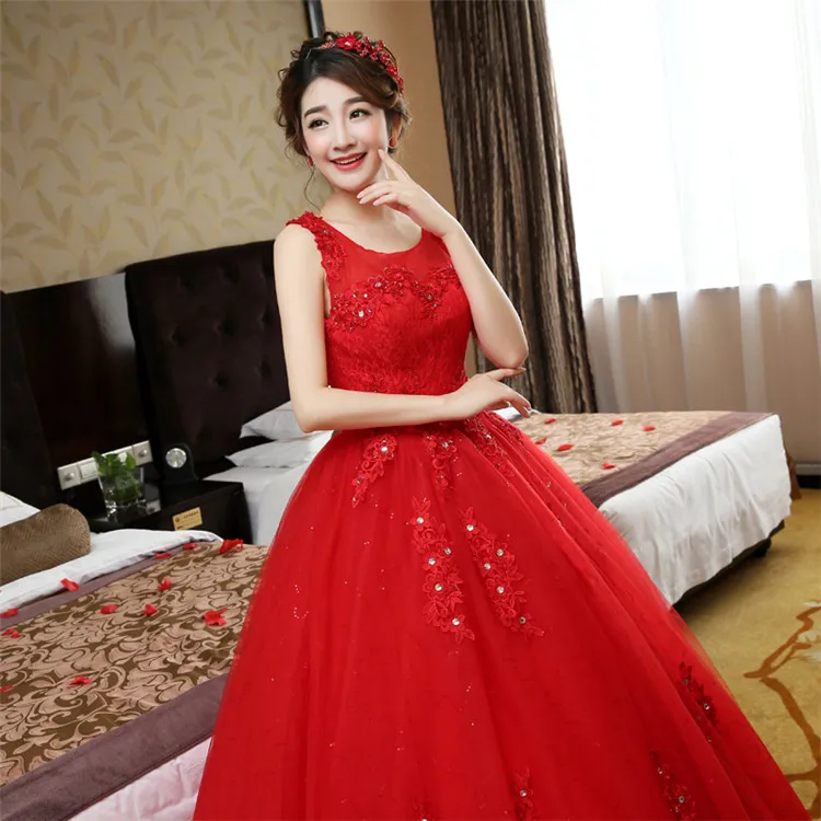 Gaun Pengantin Gaun Merah Elegan Untuk Pernikahan Pernikahan Menerima Garmen Kustom Buy Gaun Untuk Menikah Elegan Merah Gaun Pengantin Pakaian Custom Selamat Datang Product On Alibaba Com