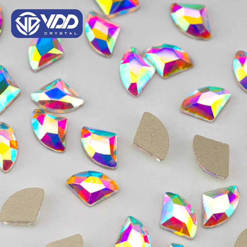 VDD 4x6mm Crystal AB Flatback Rhinestones Nail Art & Crafts
