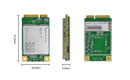 EC21-A/EC21-V/EC21-E/EC21-AU/EC21-J/EC21-KL  Mini PCIE 4G CAT1 Module/Modem 