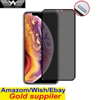 

best dust proof net tempered glass privacy screen protector for iphone xr xs