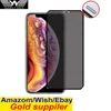 best dust proof net tempered glass privacy screen protector for iphone xr xs