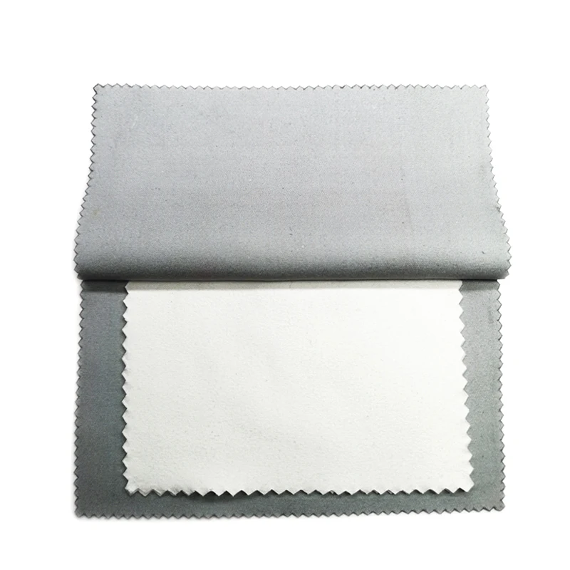 

Custom Logo Printed Four Layers Suede Jewelry Polishing Cloth Wholesale
