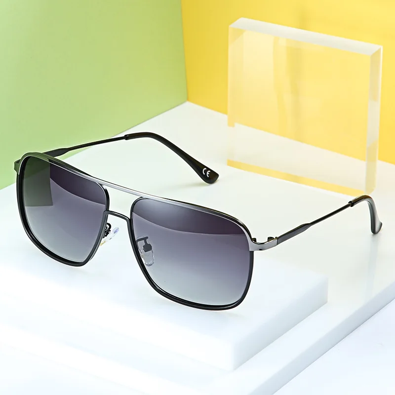 

2022 High Quality Vintage Square Frame Sunglasses, Mens Polarize Uv400 Women glasses Driver Sunglasses, Customized