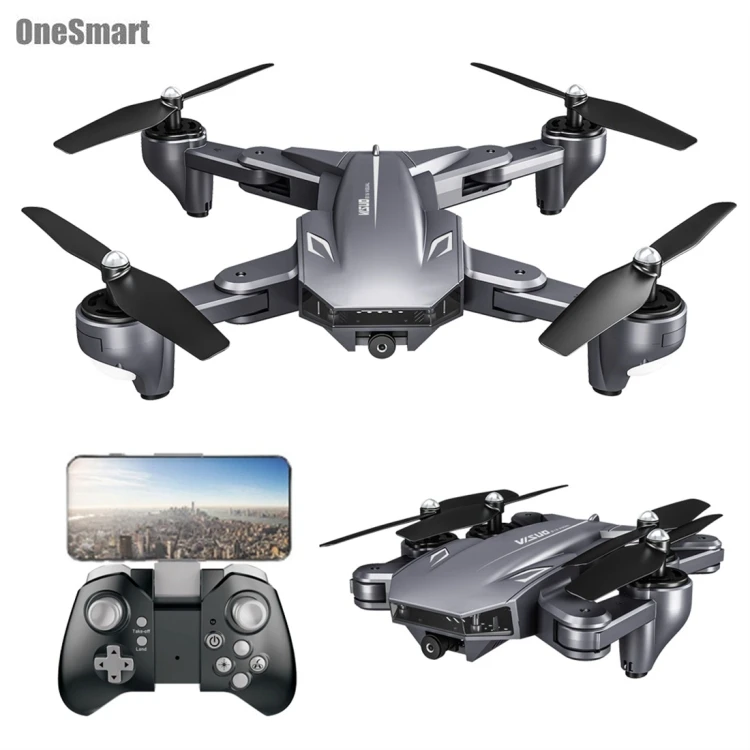 

best gift for christmas Portable Foldable remote control 4K aircraft rc quadcopter headless mode mini drone with WiFi camera