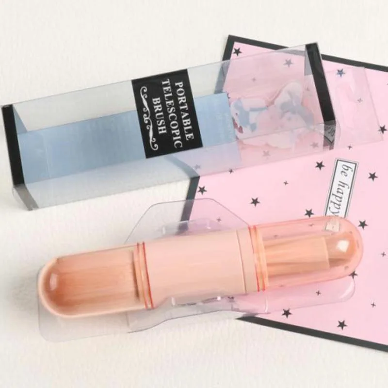 

4 Pcs Makeup Brushes Set Cosmetic Fan Foundation Powder Brushes Set