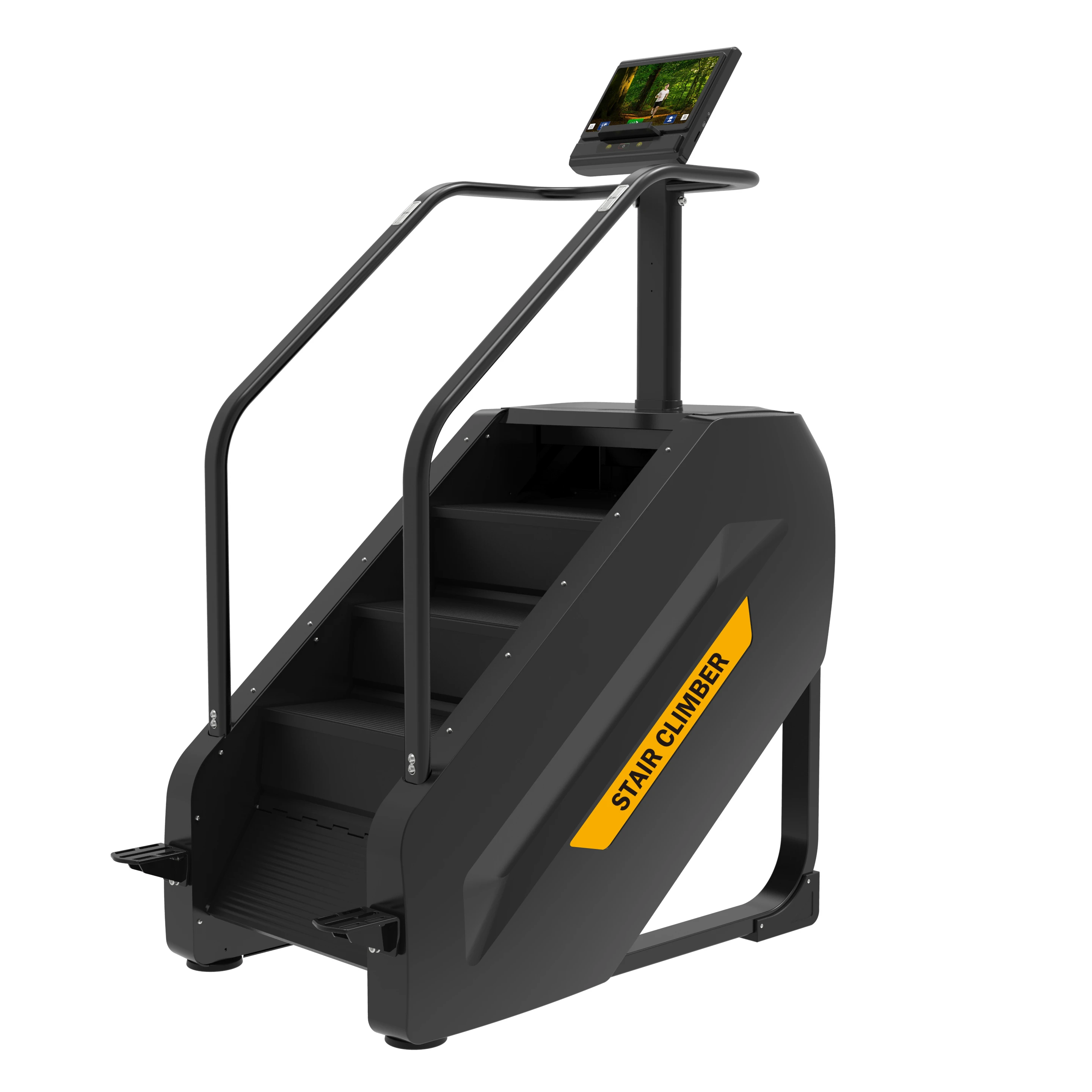 

Super gym equipment climbmill fitness machine, Black/silver