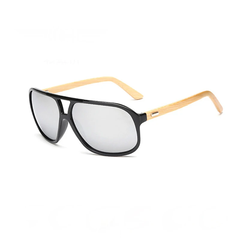

New Fashion Products Men Women Sunglass Bamboo Without Border Sunglasses Retro Wood Lens Wooden Frame Handmade