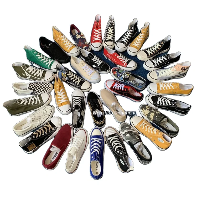 

MH8193 New Arrival wholesale men casual lace up shoe canvas shoes black high top stock shoes