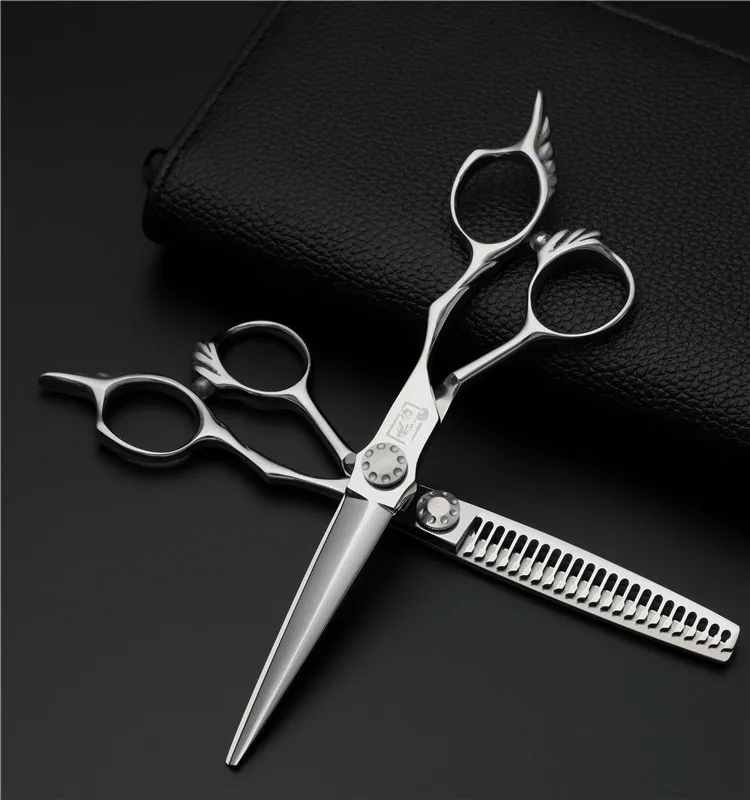 

FD-103 Manufacturer 440C 6 Inches Beauty Crown Wahl Trimmers Hair Clipper Scissors, Silver