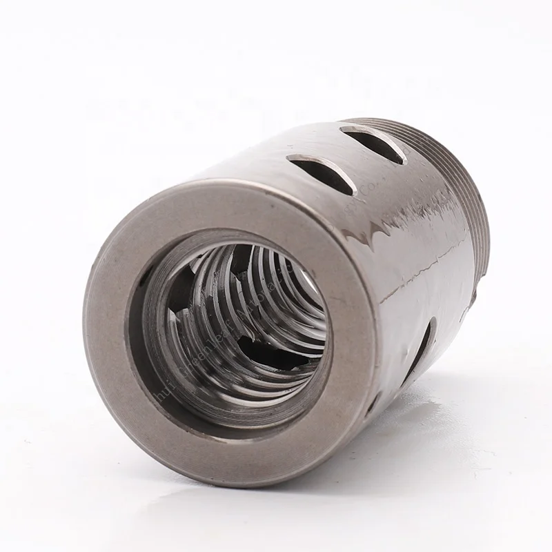 
High precision C7 rolled ballscrew BSH1605 series length 1000mm for CNC replace TBI 