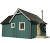 Modern one bedroom prefab house plan tiny house