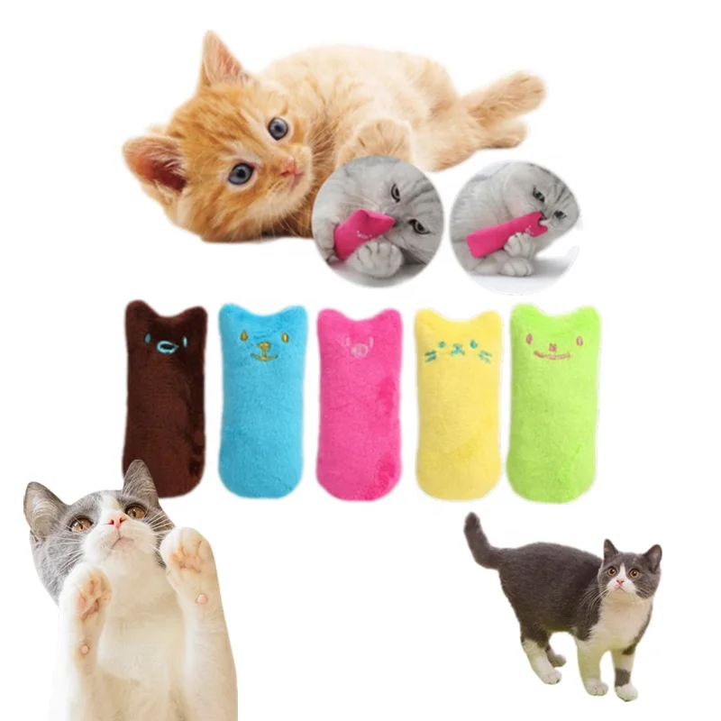 

Spot plush cat toy with catnip interesting interactive toy for cat animal supplies