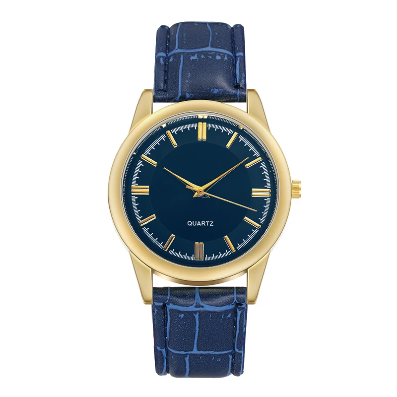 

Good Price Leather Quartz Wrist Mens Blue Watches Offer MW-301