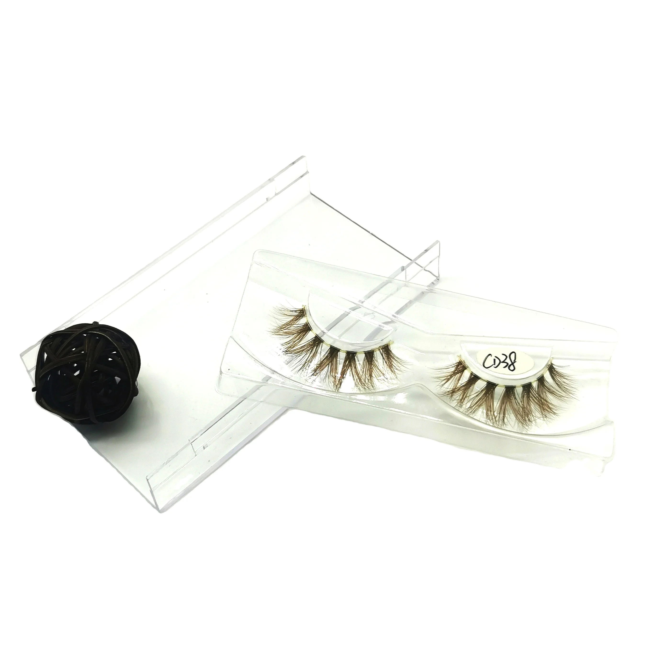 

2020 New styles Bulk Eyelashes Colored Eyelash Vendor 3D, Color