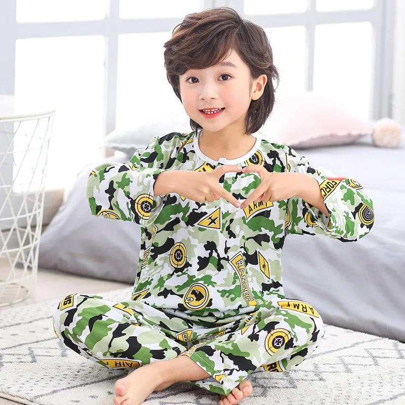 

Multi Color Pajama Set For Girls And Boys Character Children Pajamas Custom Cotton Sleepwear