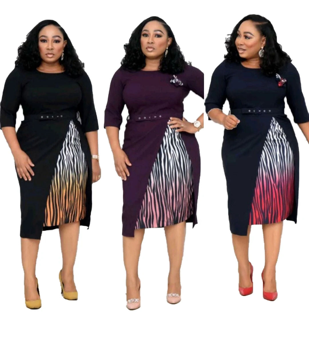 

2020 New Arrival Africa Clothes Plus Size Turkey Casual Dresses For Women Wholesale China