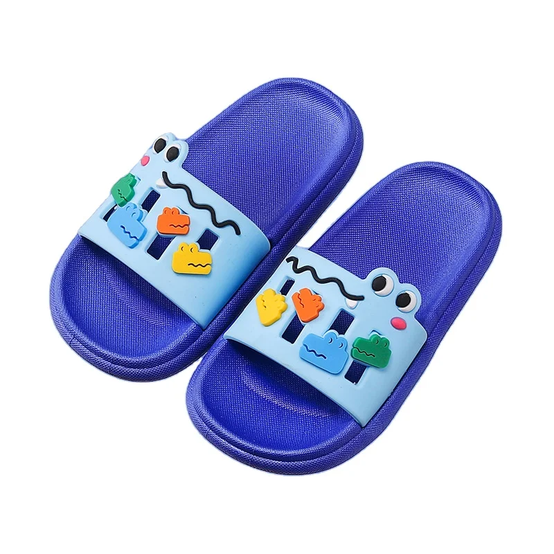 

Summer 2022 cute dinosaur children's sandals and slippers non-slip candy color girls boys slippers for kids