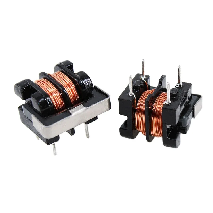 

5pcs horizontal UU9.8 common mode inductor inductance coil 0.23mm 30MH toroidal filter