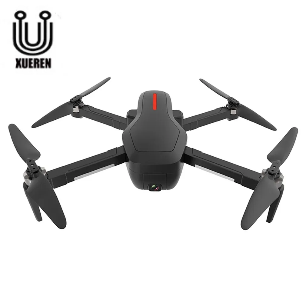 

2020 XUEREN XINLIN X193 RC Drone GPS 5G WIFI FPV 4K Ultra clear Camera Brushless Selfie Foldable RC Drone Quadcopter RTF, Black