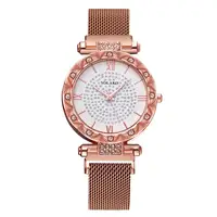 

3867 Luxury Ladies Watch Crystal Dial Magnetic Watch 2019 Female Wristwatch Gift relogio feminino montre femme