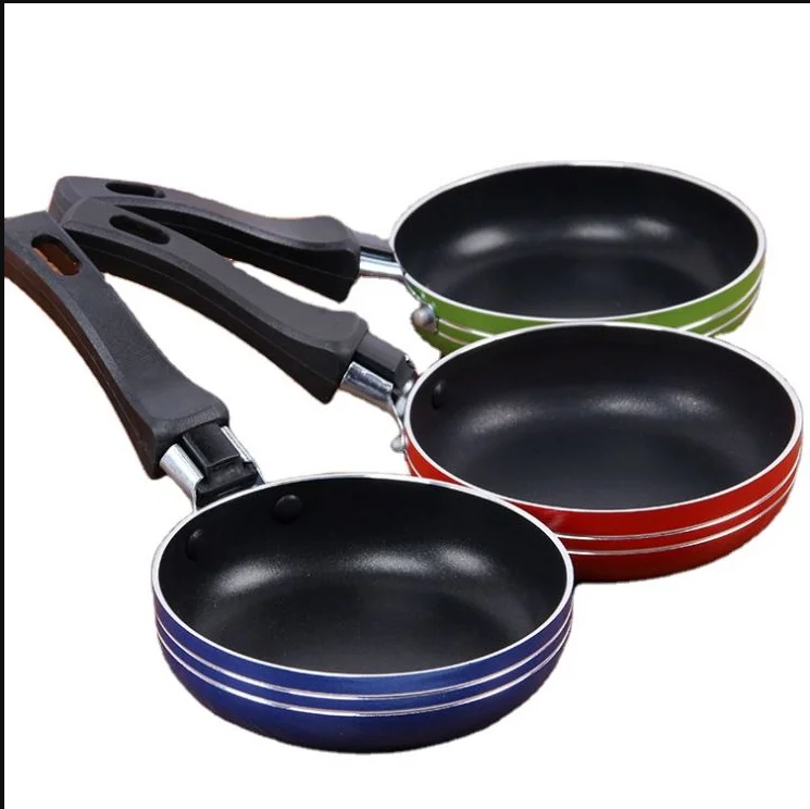 

Small Frying Pan Mini Heavy Non-stick Frying pan Fried Egg Steak Gift gift Daily Provisions 12 cm