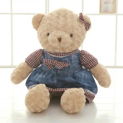 
Cute Teddy Bear Doll And Toy Plush Stuffed Toy For Love Girl Birthday Gift 