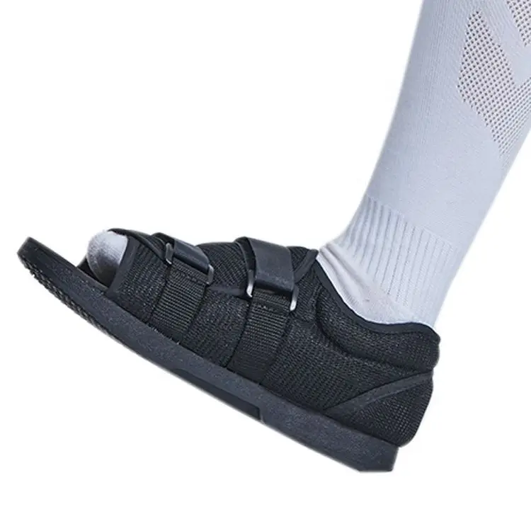 

Orthopedic Shoes Brace For Fractures Post Op Shoe With Soft Insole, Black