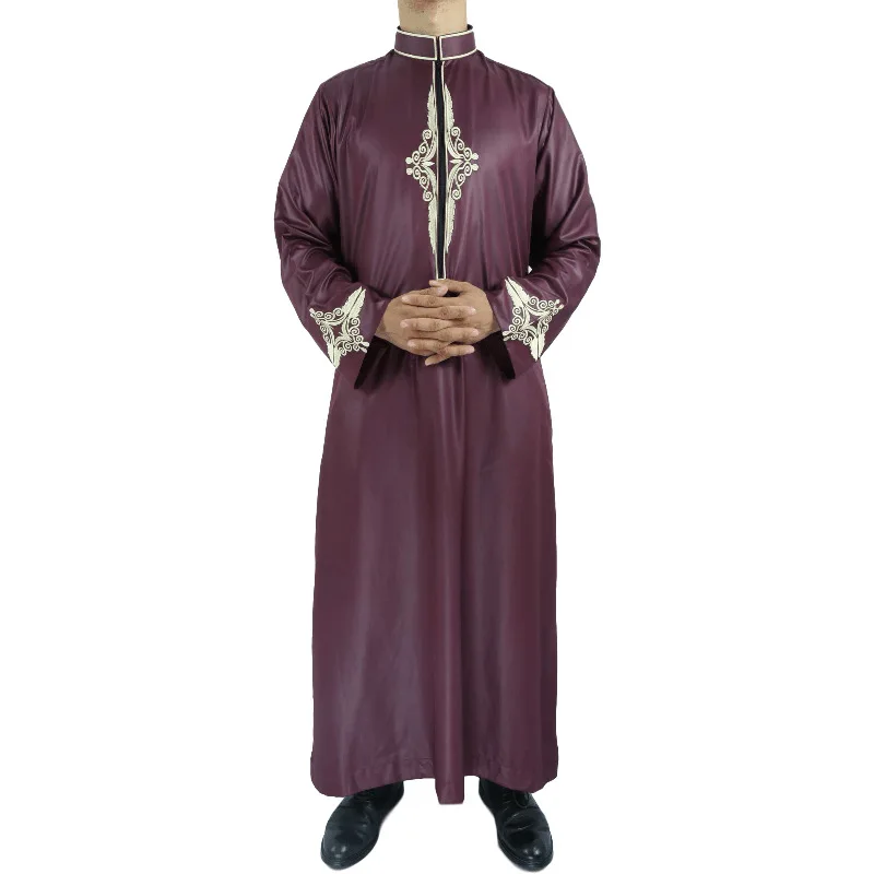 

Best Selling Islamic Clothing Men Abaya Thobe Muslim Arabic Thobe Wholesale jubba for men islamic men clothing thobe, Picture