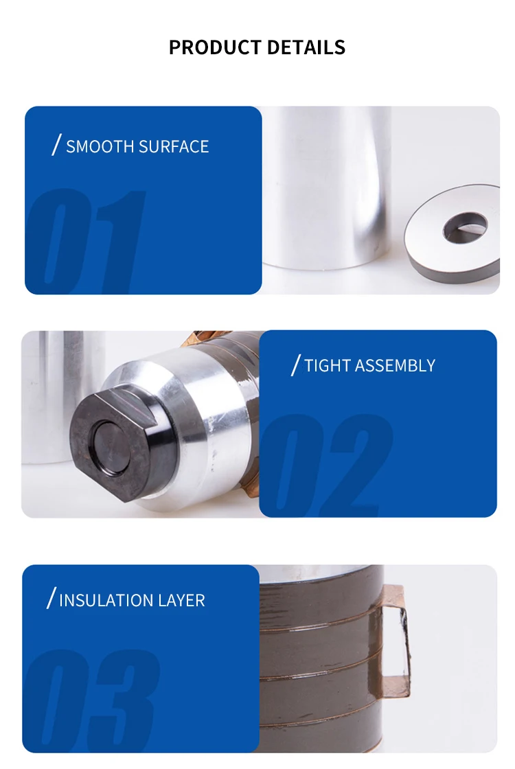 20khz Ultrasonic Welding Transducer With Booster For Nonwoven Welding