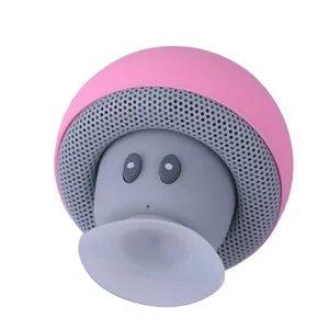 Cartoon Mushroom Waterproof Bluetooth Speaker Sucker