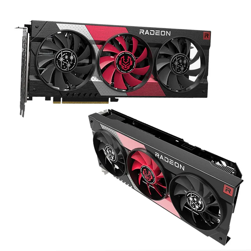 

RX 6600XT 8G New Arrival Graphics Card Black Wolf Sealed Package For Gaming Desktop Gaming GPU