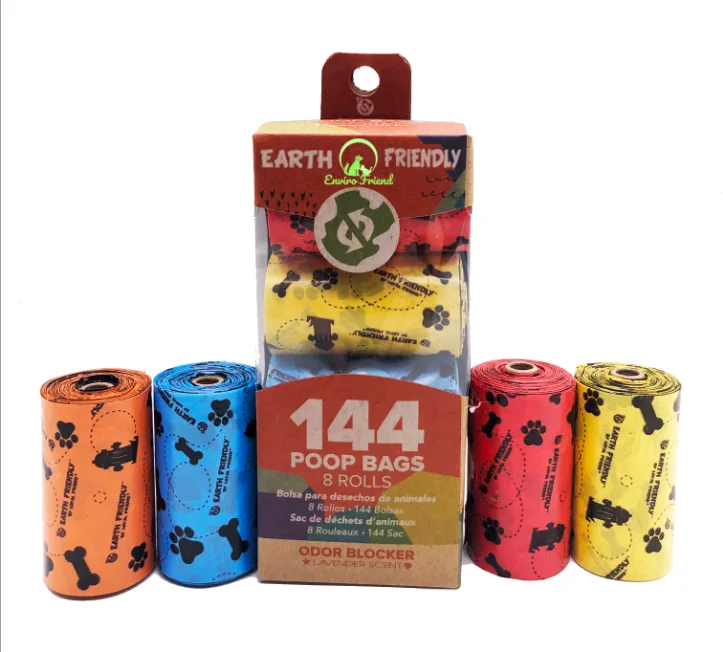 

Wholesale Custom Biodegradable Pet Dog Outdoor Eco Friendly Cornstarch Poop Bags, Red yellow blue orange