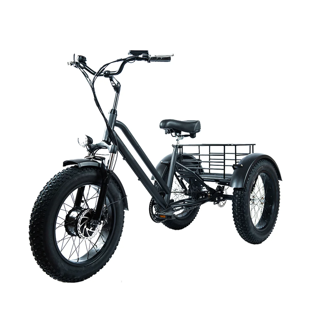 

ANLOCHI cheap price electric tricycle fast speed 48V500W high performance motor cargo bike electric for men