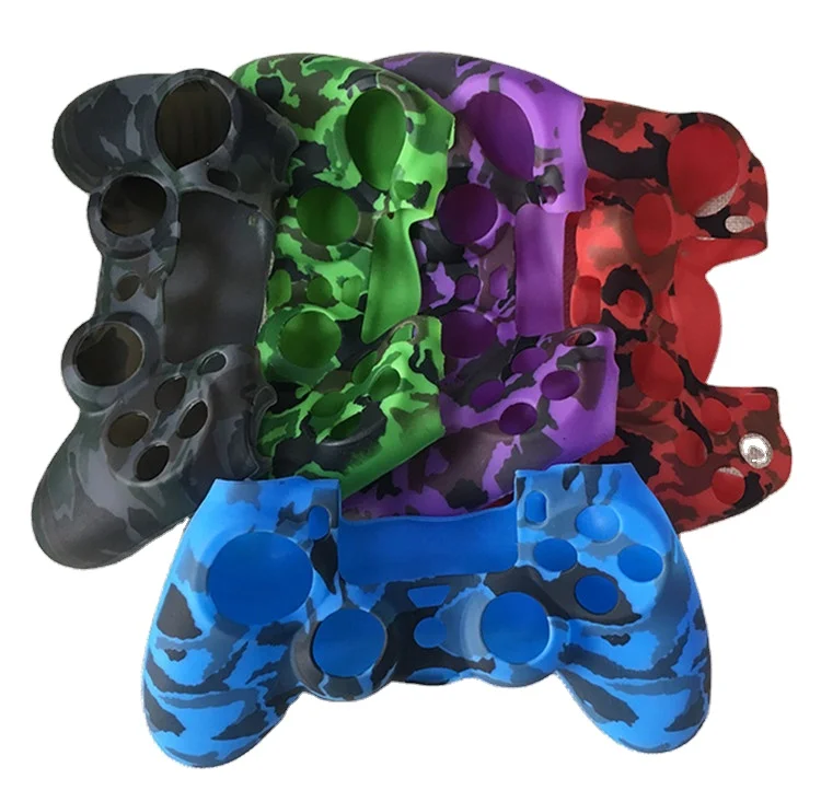 

Free shipping Silicone Skin Cover Case For PS4 controller