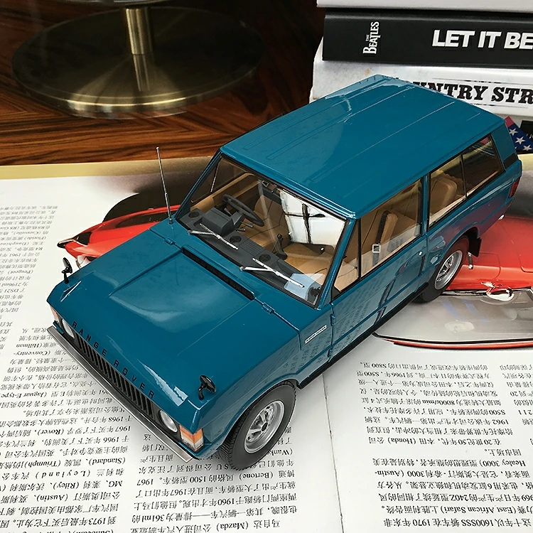 

1:18 1970 range rover simulation alloy fully open car model diecast toy