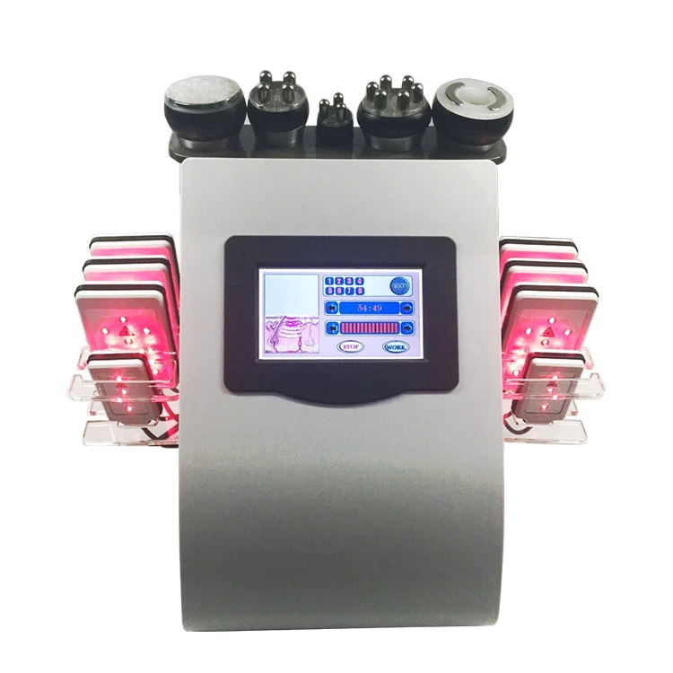 

40k Radio Frequency Lipo Body Slimming Fat Laser Cavitation Machine With Low Price Vacuum Rf 40k Cavitation System, White