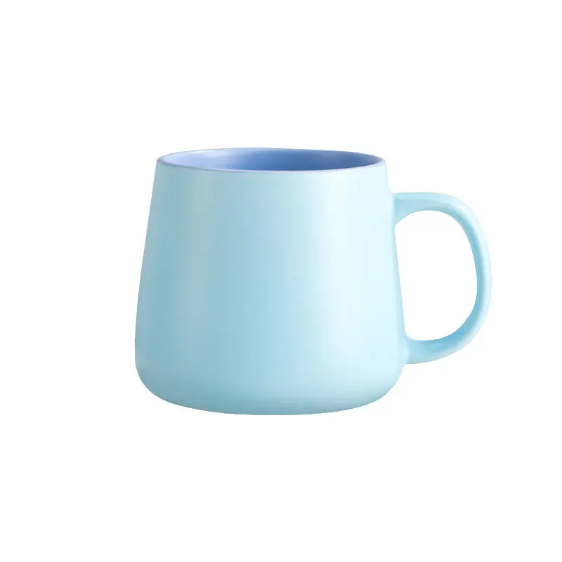 

Creative ceramic mug Home breakfast milk cup Office coffee cup Lovecouple water cup LOGO customization