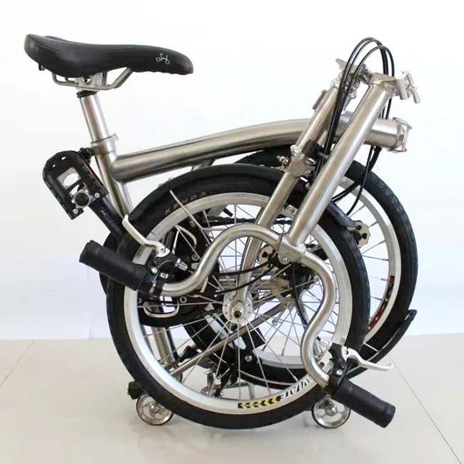 brompton bicicleta plegable,16' brompton,titanium folding bike,